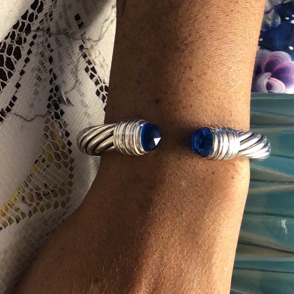 David Yurman 10mm Hampton Blue Bangle